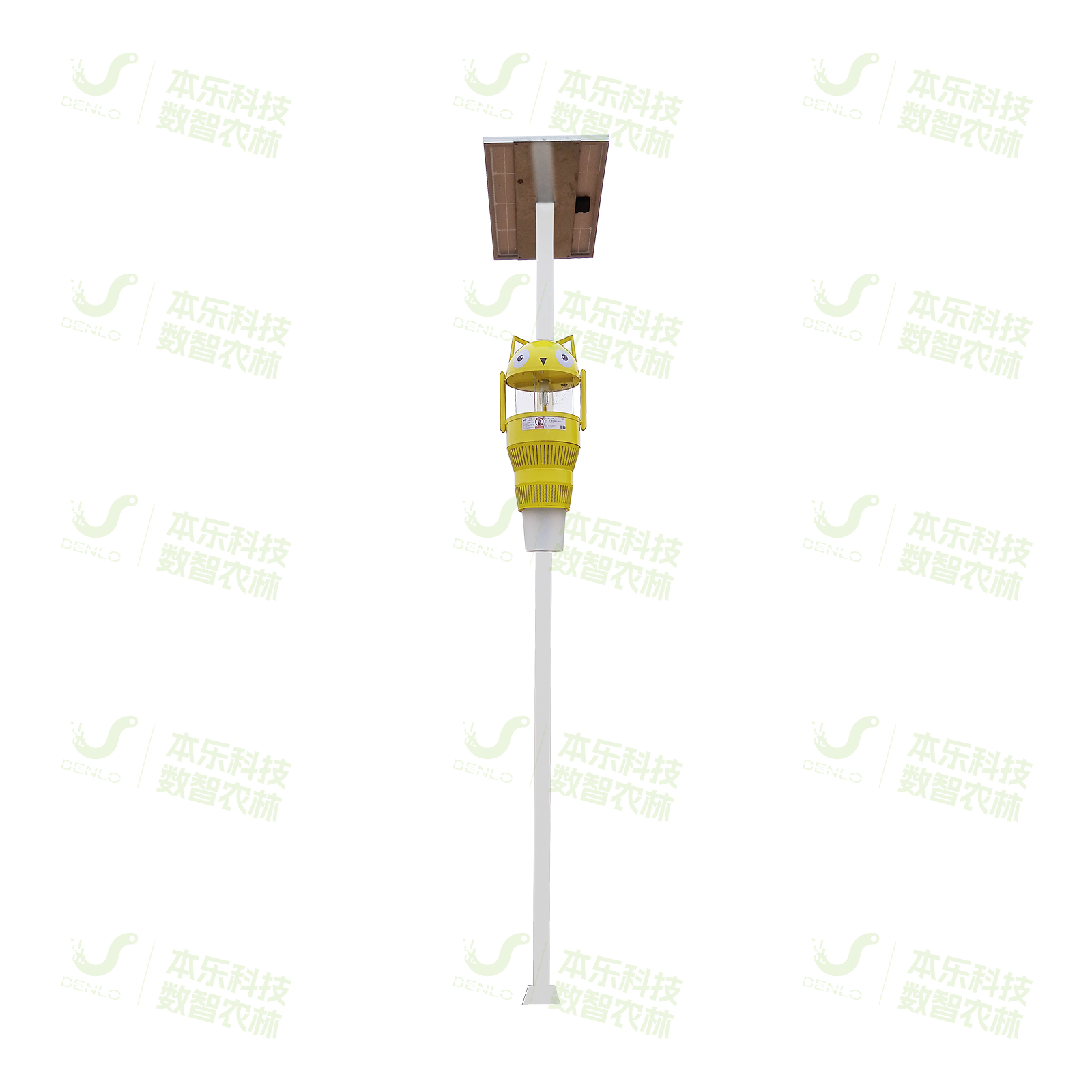 貓頭鷹LED風(fēng)吸式太陽能殺蟲燈